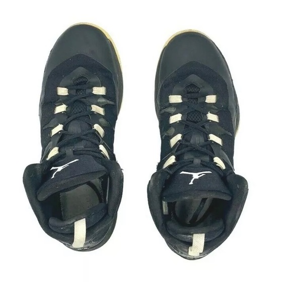 Nike Jordan Flightplate Black Basketball Trainers - Picture 10 of 12